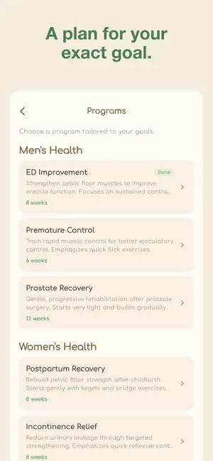 Keggle: Kegel & Pelvic Floor screenshot 4