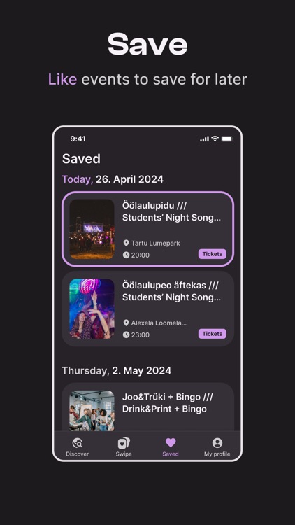 Ela - Find events screenshot-4