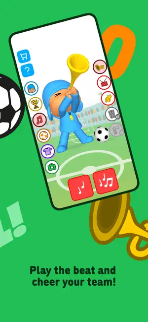 Talking Pocoyo Football screenshot 3