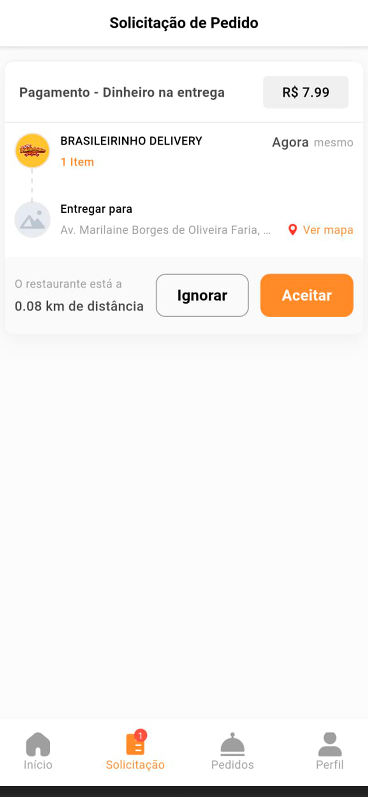 JáPede - Entregador screenshot 6