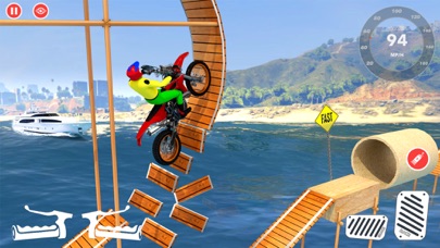 Mountain Bike Dirt Bikes Game Screenshot