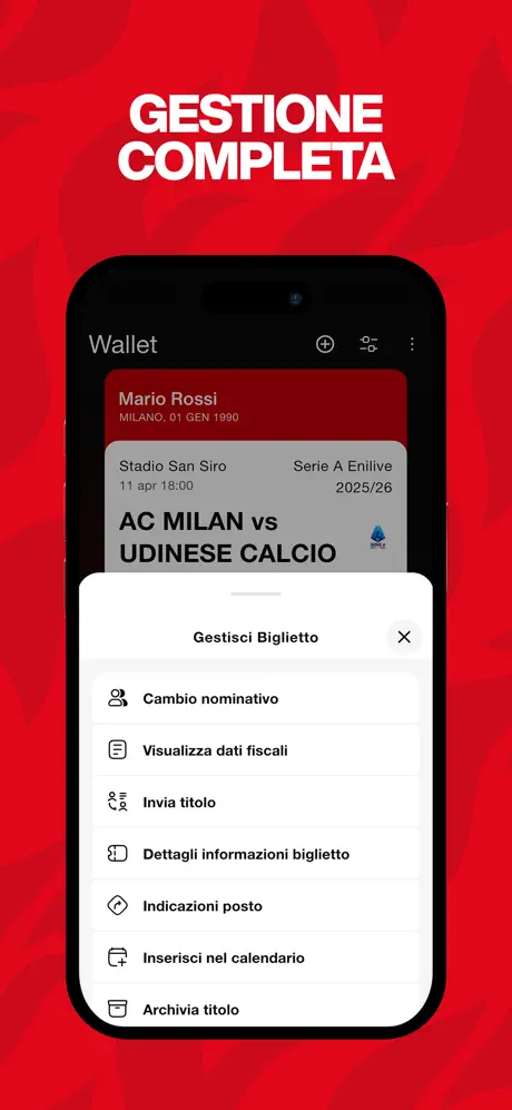 AC Milan MyTickets screenshot 4