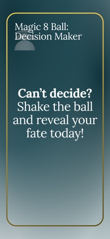 Magic 8 Ball: Decision Maker Screenshot 1 of 4