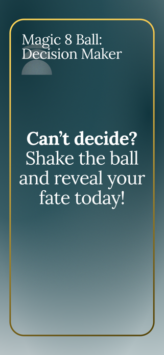 Magic 8 Ball: Decision Maker Screenshot 1 of 4