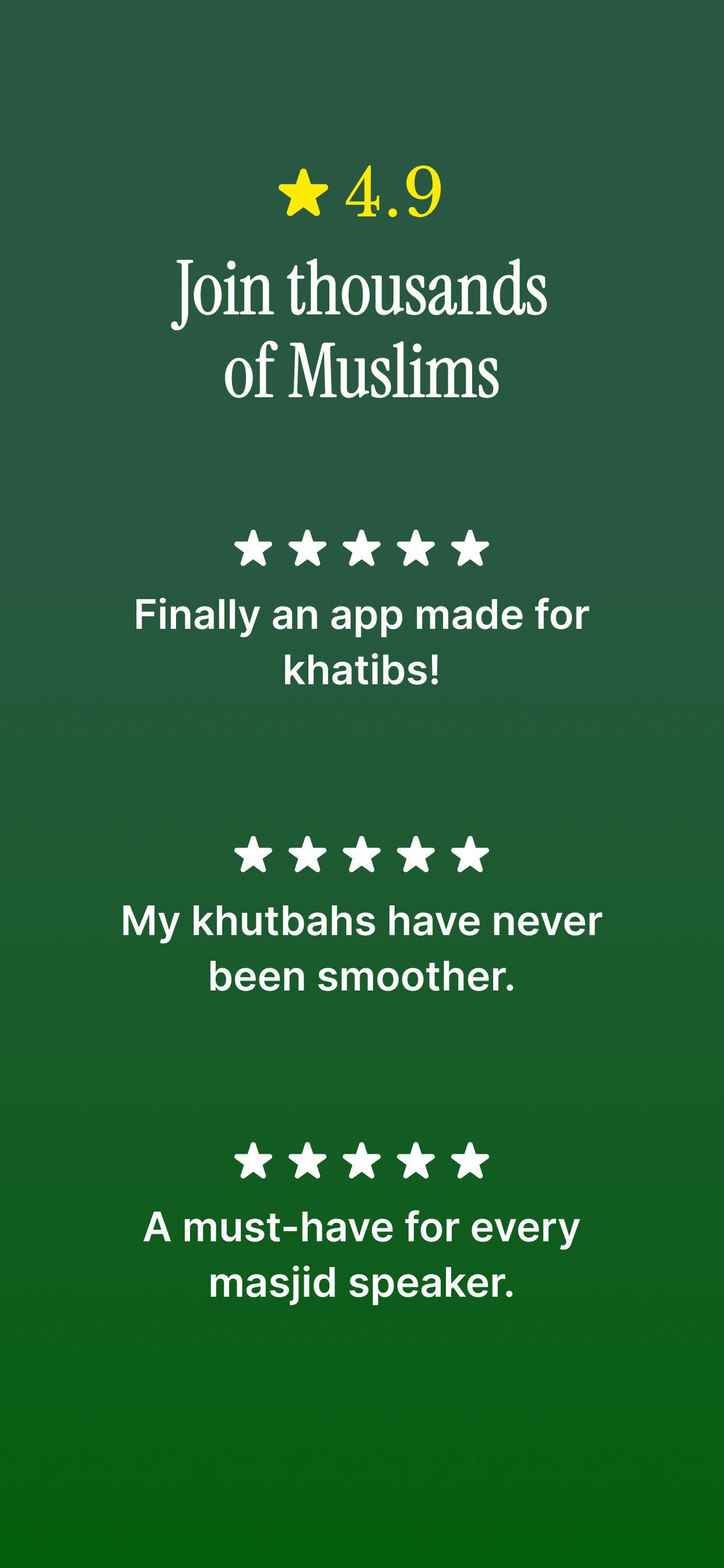 Khatib: Master Your Khutbah