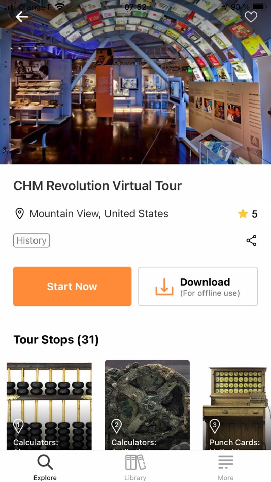 #3. GuidiGO (iOS) By: STQRY Limited