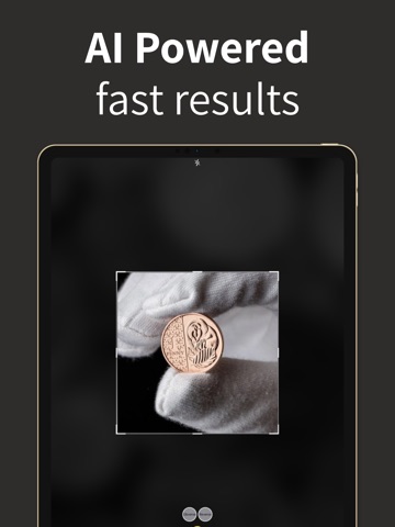 Coin Identifier: AI Scan iPad screenshot