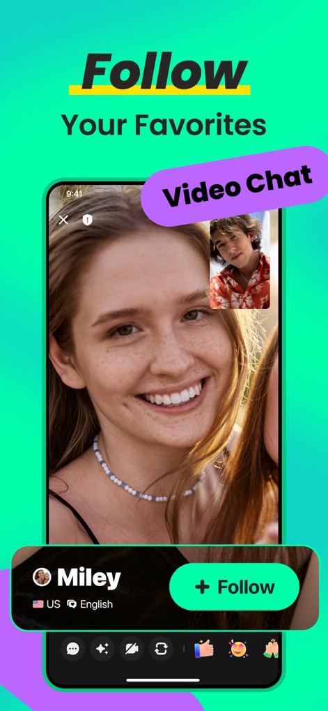 Azar: Video Chat, Meet Friends - Segui i Contatti Preferiti