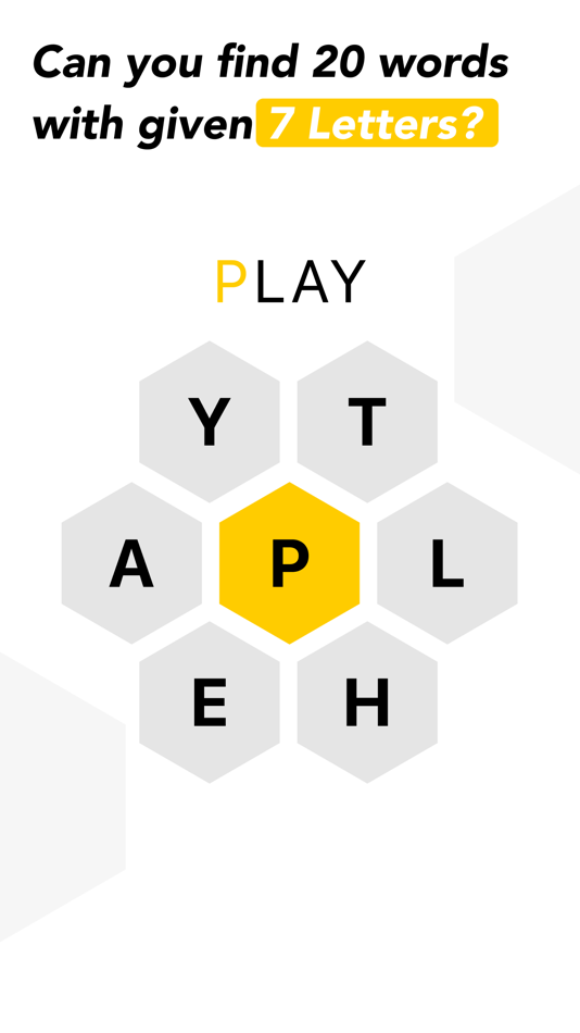 7Letters, Word Spelling Puzzle - 3.0.1 - (iOS)