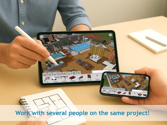 Keyplan 3D Lite - Home design iPad screenshot 5 - Productivity app