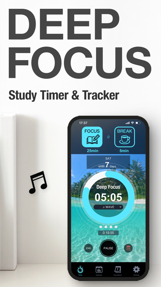 #1. Study Timer: Focus & Pomodoro (iOS) Podle: THOMSON Inc.