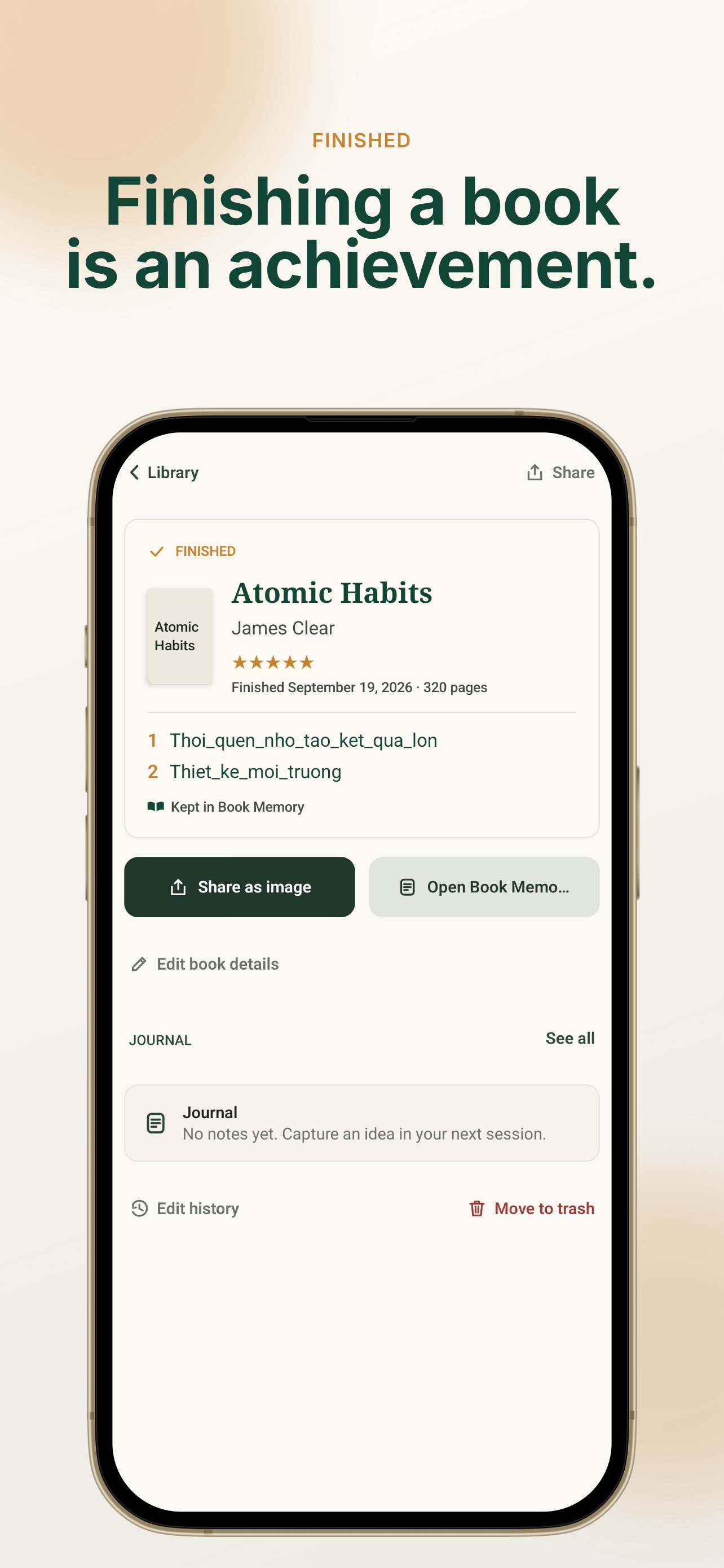 Screenshot 5 of Book Memory: Reading Journal