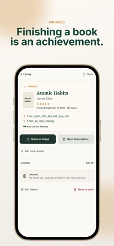 Book Memory: Reading Journal screenshot 5