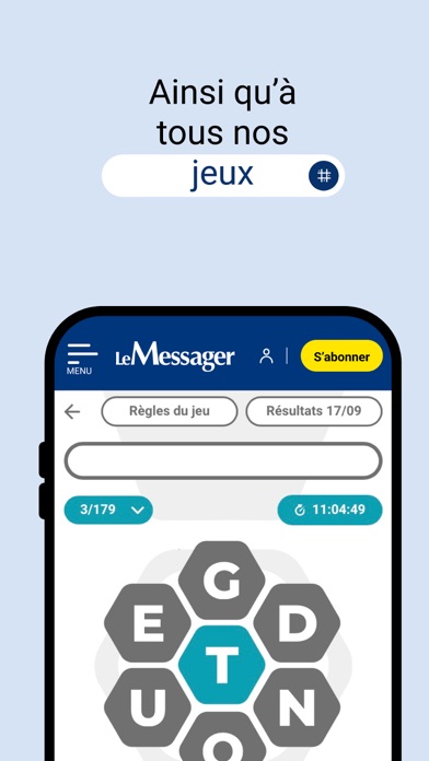 Le Messager - Actu et info Screenshot