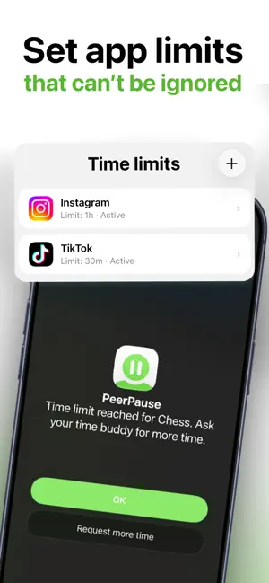 PeerPause: Screen Time Control screenshot 2