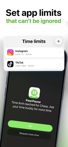 PeerPause: Ask for Screen Time Screenshot 2 of 6