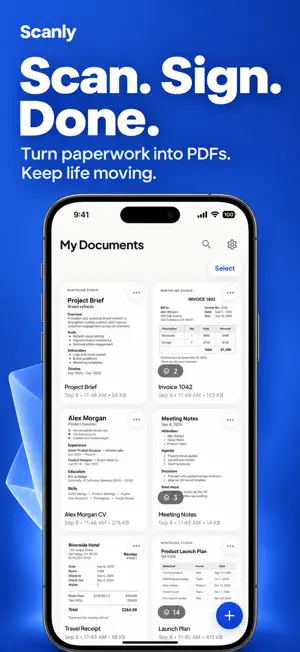 Scanly — PDF Document Scanner screenshot 1