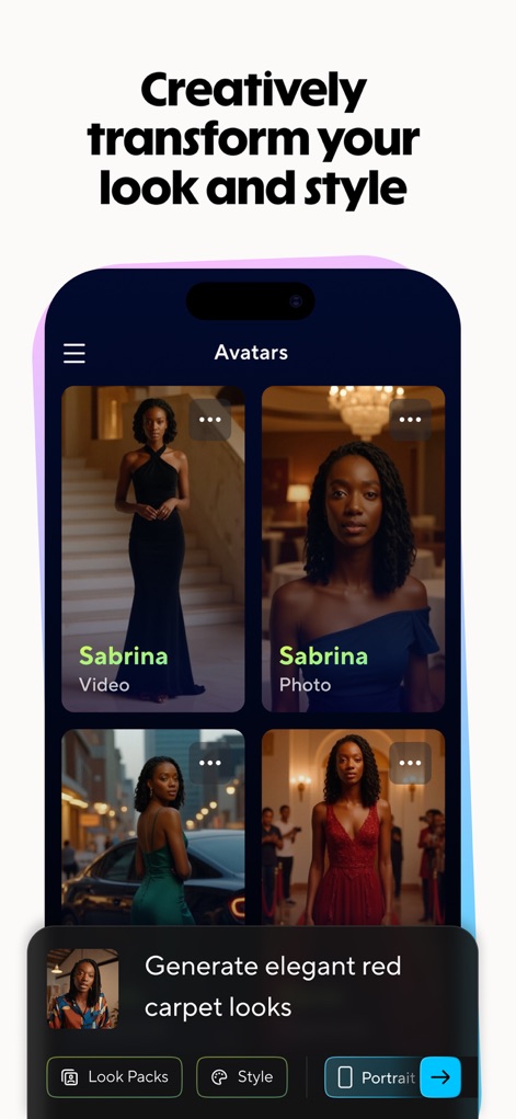 HeyGen: AI Video Generator - Discover a comprehensive avatar library offering diverse styles and leverage advanced styling suggestions to creatively transform appearances for any video project.