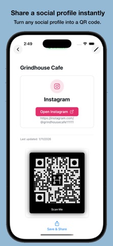 Handycode - Smart QR iPhone screenshot