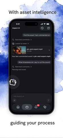 Aspect Mobile iPhone screenshot