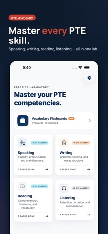 PTE Prep App - Scholarly screenshot