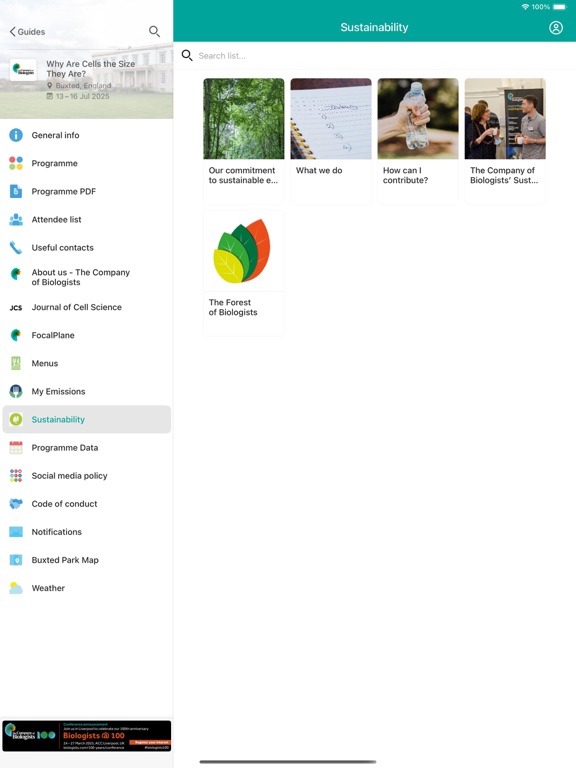 The Company of Biologists