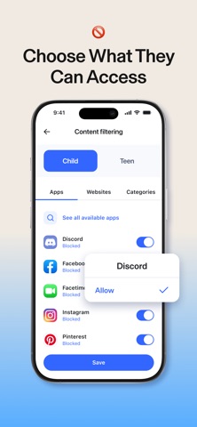 Aura Parents: Kid Safety iPhone screenshot