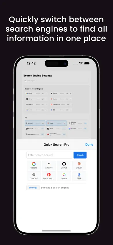 Quick Search Pro-For Browser screenshot 2
