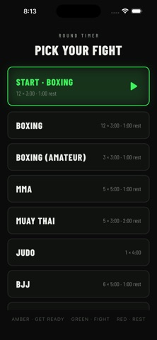 Round Timer: Boxing MMA Judo Screenshot 4 of 7