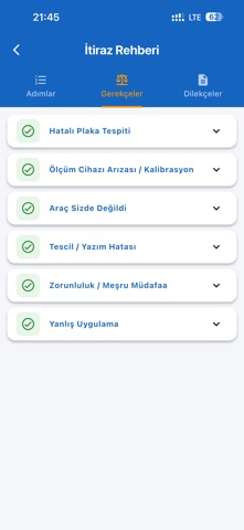 Trafik Ceza Rehberi Pro iPhone screenshot