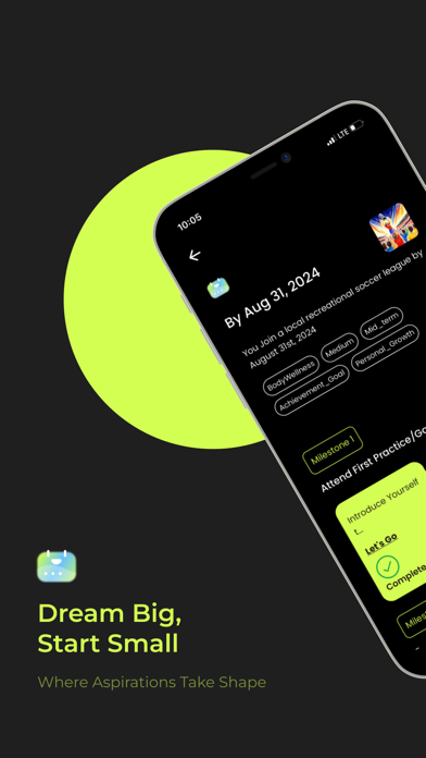 DAMI: Dream & Goal Achieve AI Screenshot