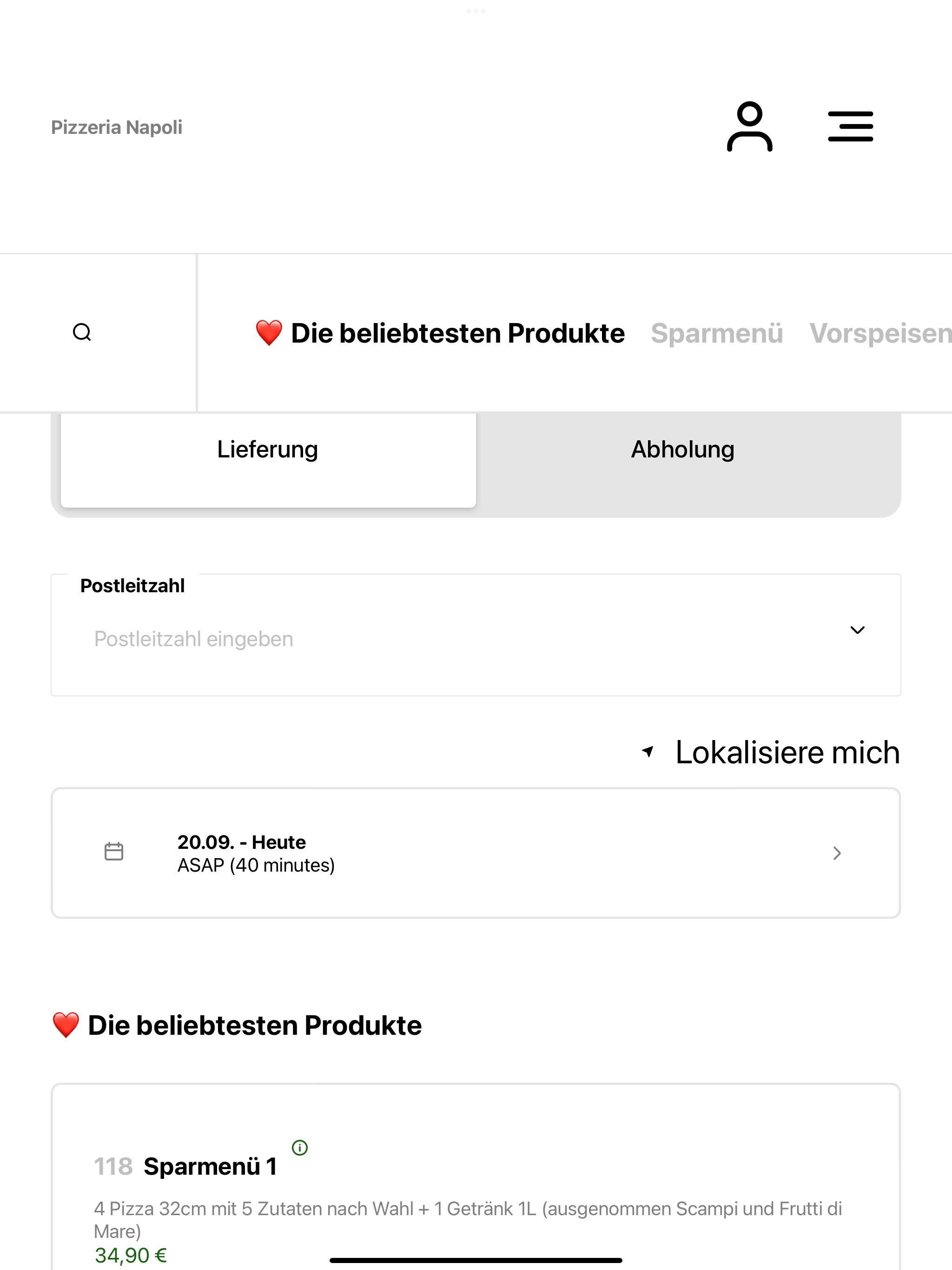 Pizzeria Napoli Mannheim screenshot 7