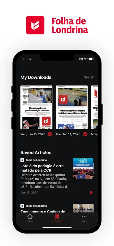 Folha de Londrina Digital screenshot 5 of 6