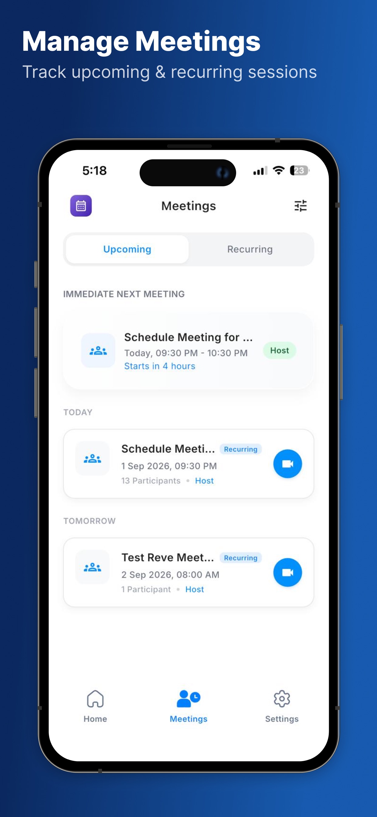 Screenshot 3 of REVE Meeting