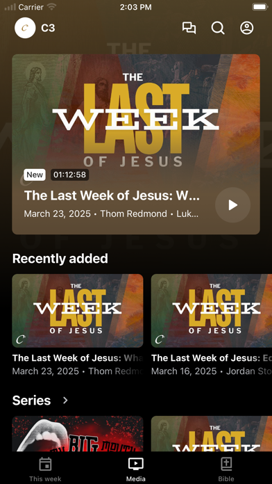 C3 Church Lafayette screenshot