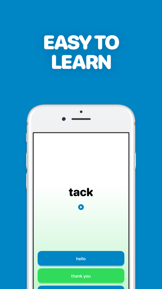 #3. Learn Swedish - LingoCat (iOS) 由: Dzmitry Yurkouski