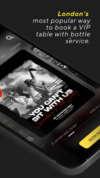 Screenshot #2 pour Nightclub Reservation Subnight