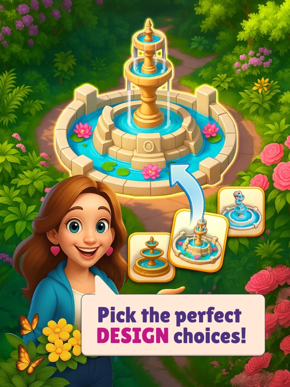 Garden Design Makeover iPad screenshot