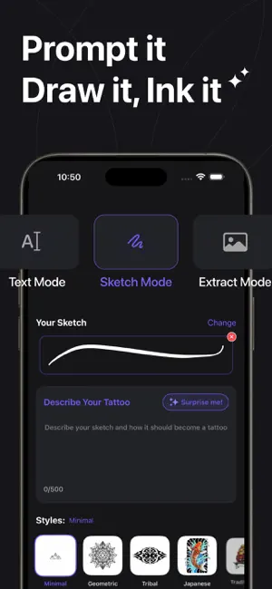 SmartInk – Tattoo AI & AR Try screenshot 4