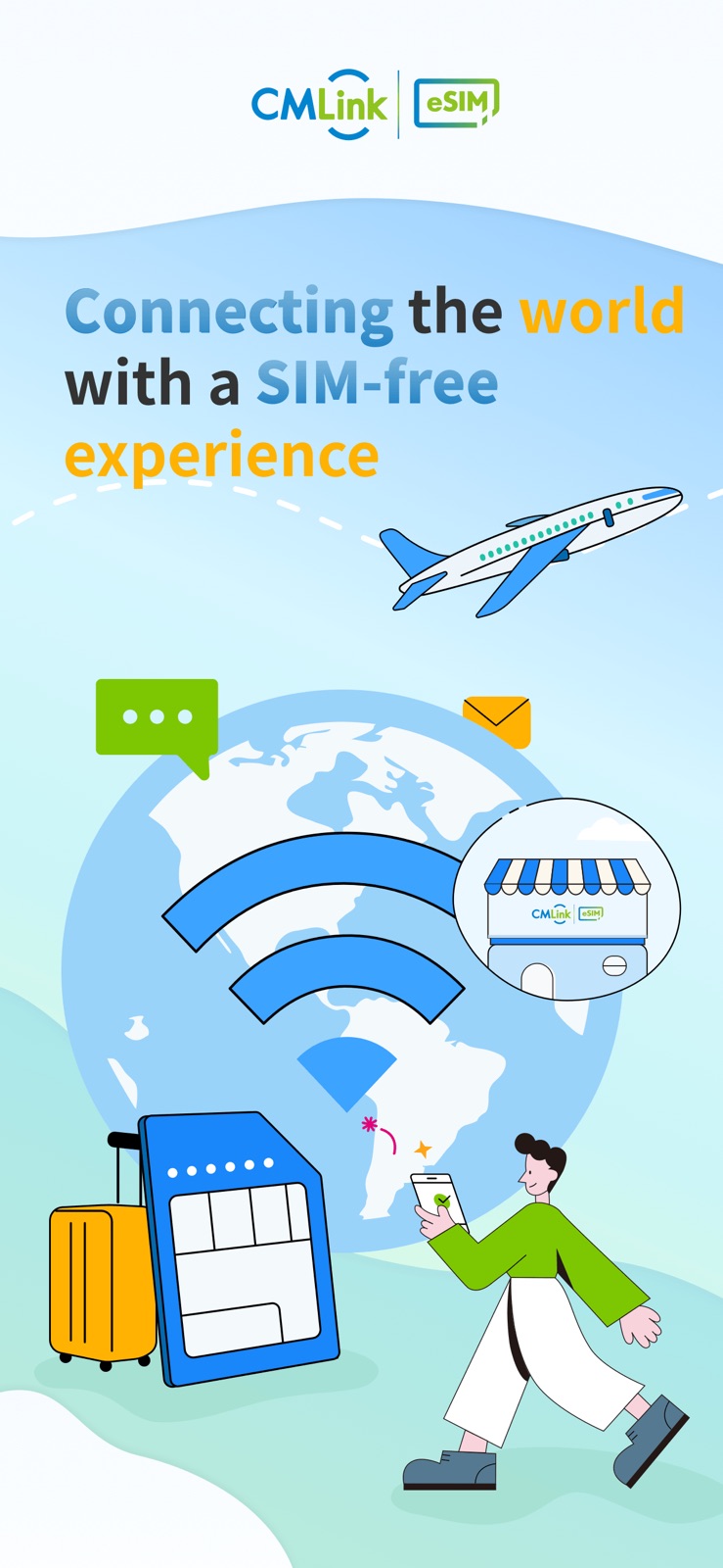 CMLink eSIM: Global eSIM Plan iphone screenshot 1