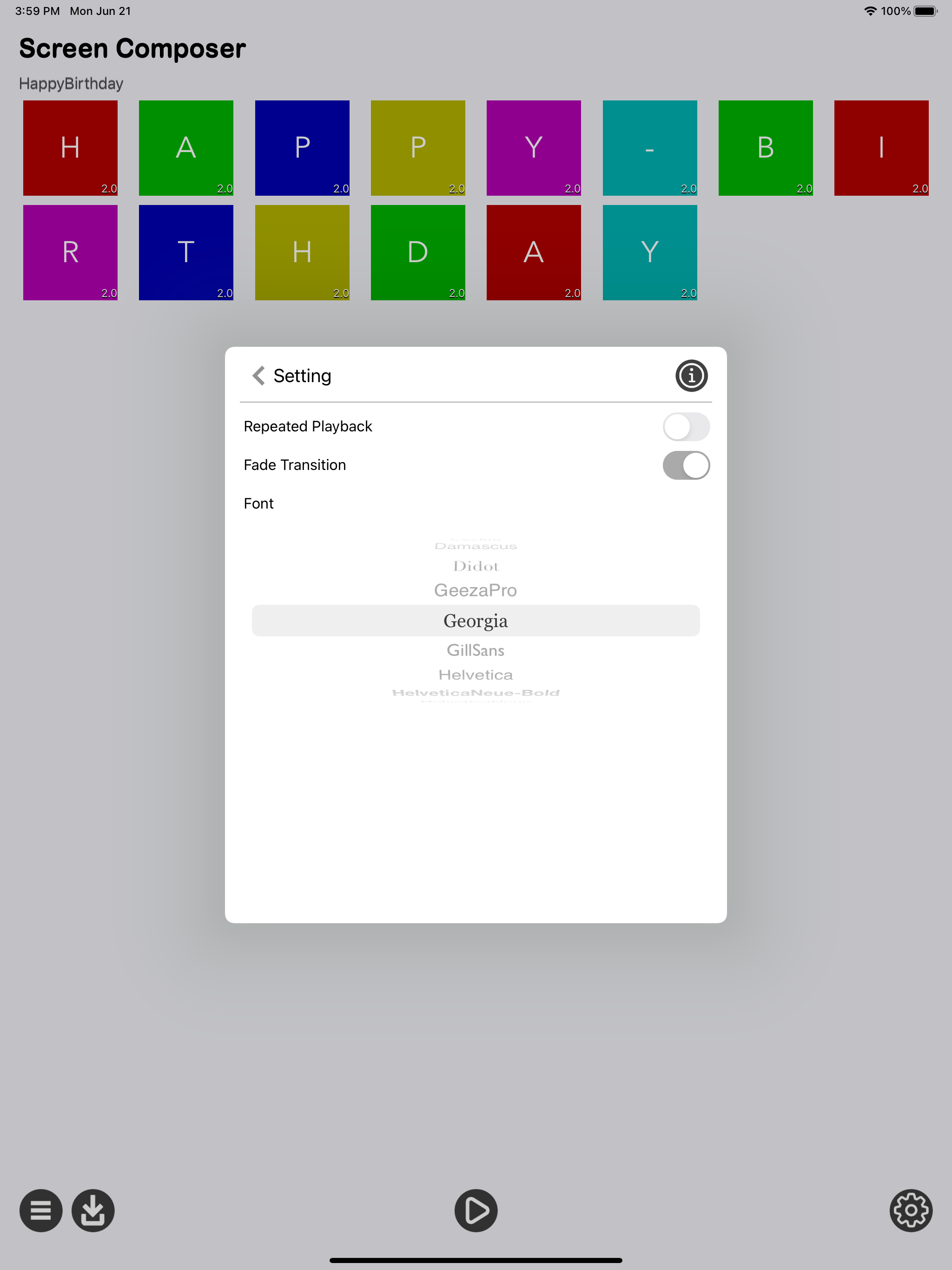 Screen Composer