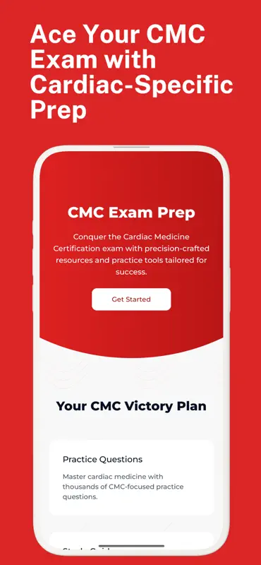 CMC Prep: Cardiac Medicine screenshot 1 of 5