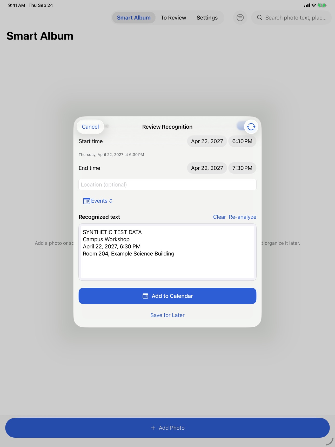 Screenshot 6 of SnapSort Organizer