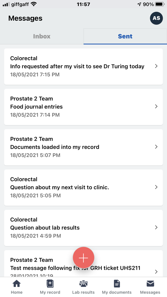 #4. My medical record (iOS) 来自: University Hospital Southampton NHS Foundation Trust