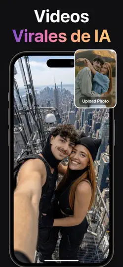 Captura de pantalla de AI Video Generator + Creator en iPhone 4