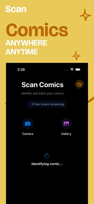 Comics Scanner screenshot 1