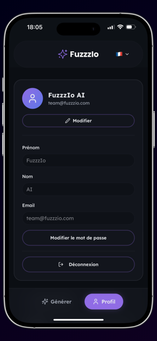 FuzzzIo: AI Generation Screenshot 6 of 7