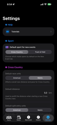 XC & Track Team Timer Screenshot 9 of 9