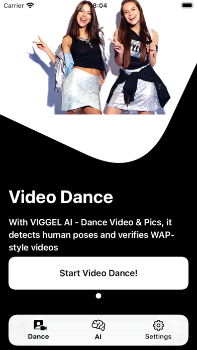 VIGGEL AI - Dance Video & Pics Screenshot