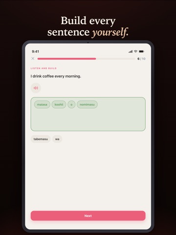 Japanese Practice: Conjugation iPad screenshot
